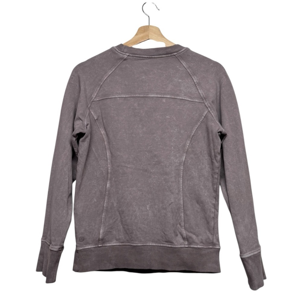 LULULEMON Scuba Crew Washed Lunar Rock 4 - Picture 9 of 11